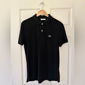 Lacoste for J. Crew polo - short sleeve, pique fabric in size large